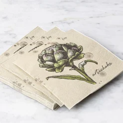 Harman 3-Ply 'Artichoke' Paper Napkin - 20pc (Natural)