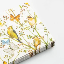 Harman 3-Ply 'Birds & Butterflies' Paper Napkin - 20pc