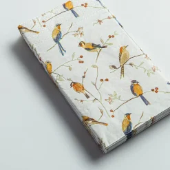 Harman 3-Ply 'Birds' Printed Guest Paper Napkin - 16pc