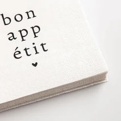 Harman 3-Ply 'Bon Appetit' Paper Napkin - 20pc
