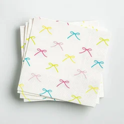 Harman 3-Ply 'Bow Repeat' Paper Napkin - 20pc