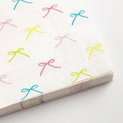 Harman 3-Ply 'Bow Repeat' Paper Napkin - 20pc