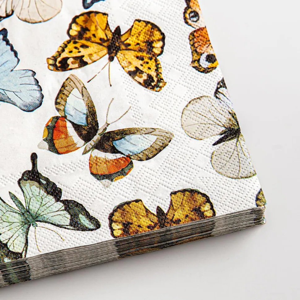 Harman 3-Ply 'Butterflies' Paper Napkin