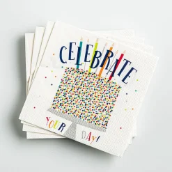 Harman 3-Ply 'Celebrate' Paper Napkin - 20pc