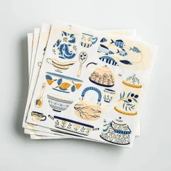 Harman 3-Ply 'Ceramic Pottery' Paper Napkin - 20pc