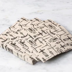 Harman 3-Ply 'Corkscrew' Paper Napkin - 20pc (Natural)