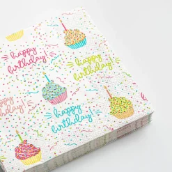 Harman 3-Ply 'Cupcake Confetti' Paper Napkin - 20pc