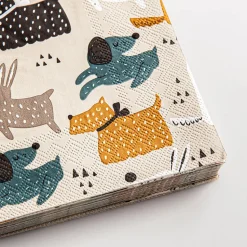Harman 3-Ply 'Dogs' Paper Napkin