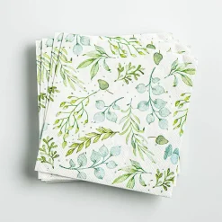 Harman 3-Ply 'Eucalyptus' Paper Napkin (Green)