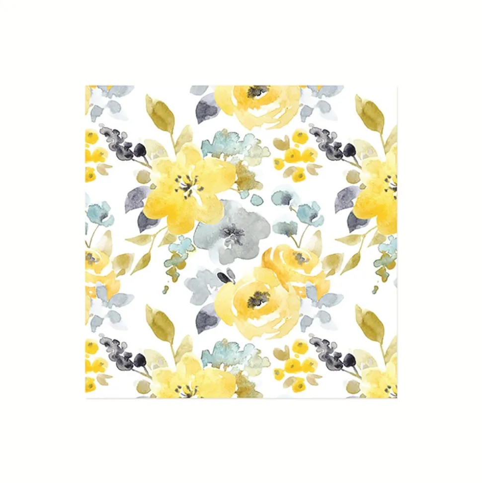 Harman 3-Ply 'Floral' Paper Napkin - 20pc