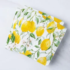 Harman 3-Ply 'Fresh Lemon' Paper Napkin - 20pc (Yellow)