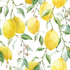 Harman 3-Ply 'Fresh Lemon' Paper Napkin - 20pc (Yellow)