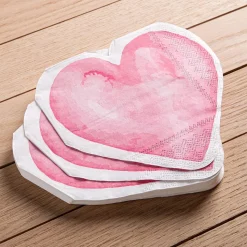 Harman 3-Ply 'Heart' Shaped Paper Napkin - 20pc