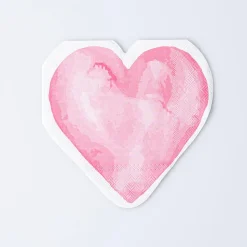 Harman 3-Ply 'Heart' Shaped Paper Napkin - 20pc