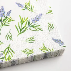 Harman 3-Ply 'Lavender' Paper Napkin - 20pc