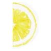 Harman 3-Ply 'Lemon Slice' Paper Napkin Shaped - S/20 (Yellow)
