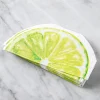 Harman 3-Ply 'Lime Slice' Paper Napkin Shaped - 20pc (Green)