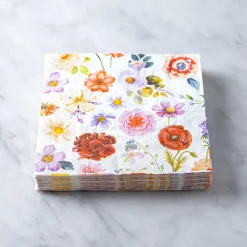 Harman 3-Ply 'Mixed Floral' Paper Napkin - 20pc