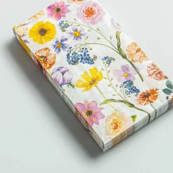 Harman 3-Ply 'Mixed Floral' Printed Guest Paper Napkin - 16pc
