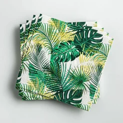 Harman 3-Ply 'Palm' Paper Napkin (Green)