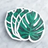 Harman 3-Ply 'Palm' Shaped Paper Napkin (Green)
