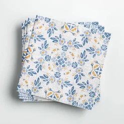 Harman 3-Ply 'Spring Tile' Paper Napkin - 20pc