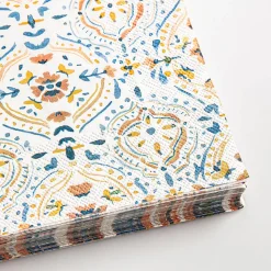 Harman 3-Ply 'Summer Tile' Paper Napkin - 20pc