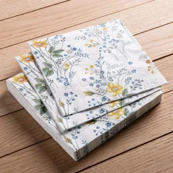 Harman 3-Ply 'Sweet Floral' Paper Napkin - 20pc