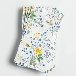 Harman 3-Ply 'Sweet Floral' Printed Guest Paper Napkin - 16pc