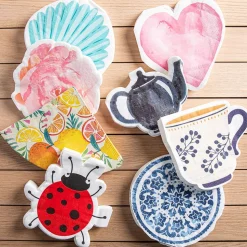 Harman 3-Ply 'Sweet Flower' Shaped Paper Napkin - 20pc