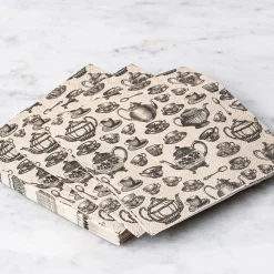 Harman 3-Ply 'Tea Party' Paper Napkin - 20pc (Natural)