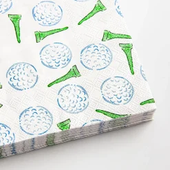 Harman 3-Ply 'Tee Time' Paper Napkin - 20pc