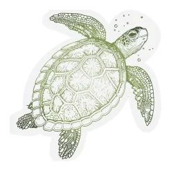 Harman 3-Ply 'Turtle' Paper Napkin Shaped - 20pc