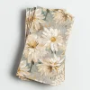 Harman 3-Ply 'Watercolour Daisy' Printed Guest Paper Napkin - 16pc