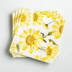 Harman 3-Ply 'Watercolour Sunflowers' Paper Napkin - 20pc