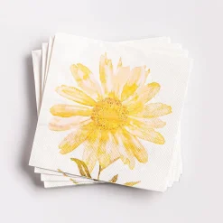 Harman 3-Ply 'Yellow Daisy' Paper Napkin - 20pc