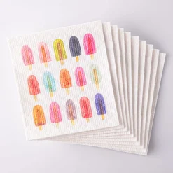 Harman 'Popsicles' Reusable Sponge Cloth - Set of 10
