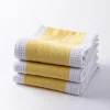 Harman Premium Quality 'Blocks' Kitchen Towel - Set of 3 (Yellow)