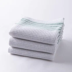 Harman Premium Quality 'Horizontal' Kitchen Towel - S/3 (Green)
