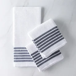 Harman Premium Quality Kitchen Towel - Set of 3 (Navy)