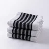 Harman Premium Quality 'Vertical' Kitchen Towel - Set of 3 (Black)