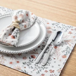 Harman Printed 'Autumn Floral' Linen Placemat