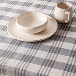 Harman Printed 'County Stripe' Linen Tablecloth 55x120