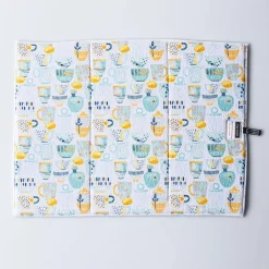 Harman Printed 'Decorative Tableware' Microfibre Dish Drying Mat