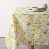 Harman Printed 'Fresh Lemon' Linen Tablecloth (60x90")