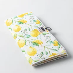 Harman Printed 'Fresh Lemon' Microfibre Dish Drying Mat (Yellow)