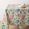 Harman Printed 'Hydrangea' Linen Tablecloth (60x90")