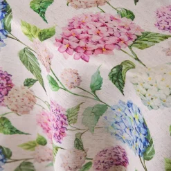 Harman Printed 'Hydrangea' Linen Tablecloth (70" dia.)