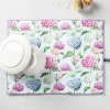 Harman Printed 'Hydrangea' Microfibre Dish Drying Mat 15x20"