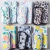 Harman Printed 'Lemon Tree' Sponge & Cloth Cleaning Set of 4